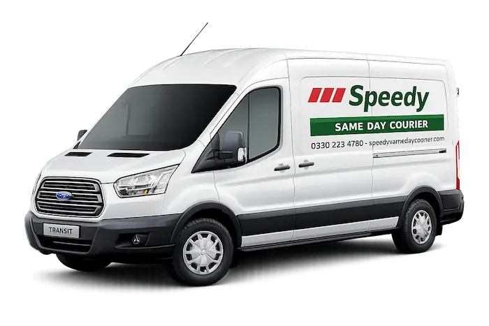 Speedy Same Day Courier van - UK nationwide same day delivery