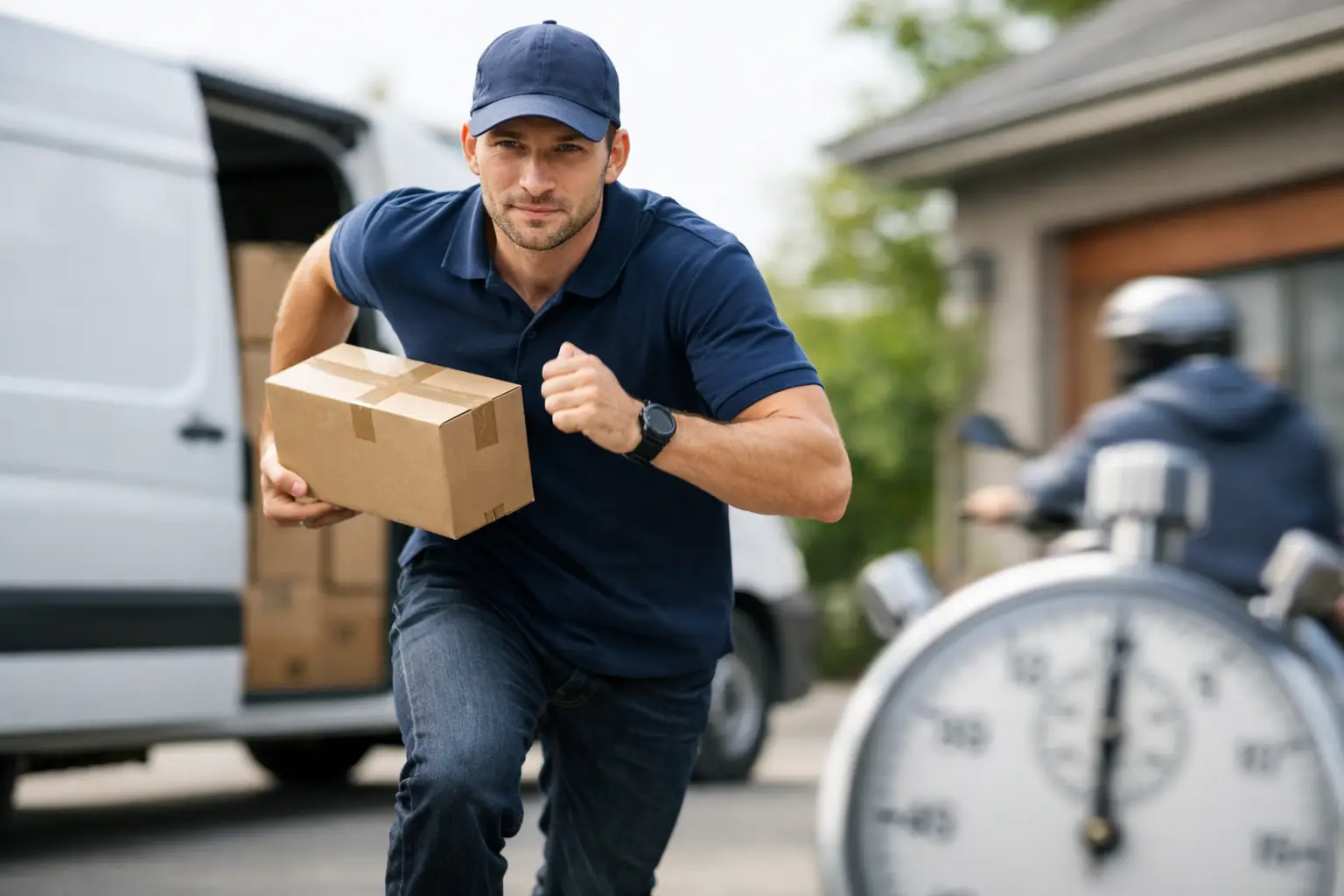 Courier collection under 60 minutes — dedicated driver for fast UK-wide same day delivery