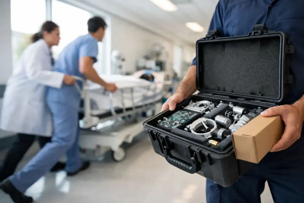 Hospital Parts Delivery When Downtime Cannot Wait